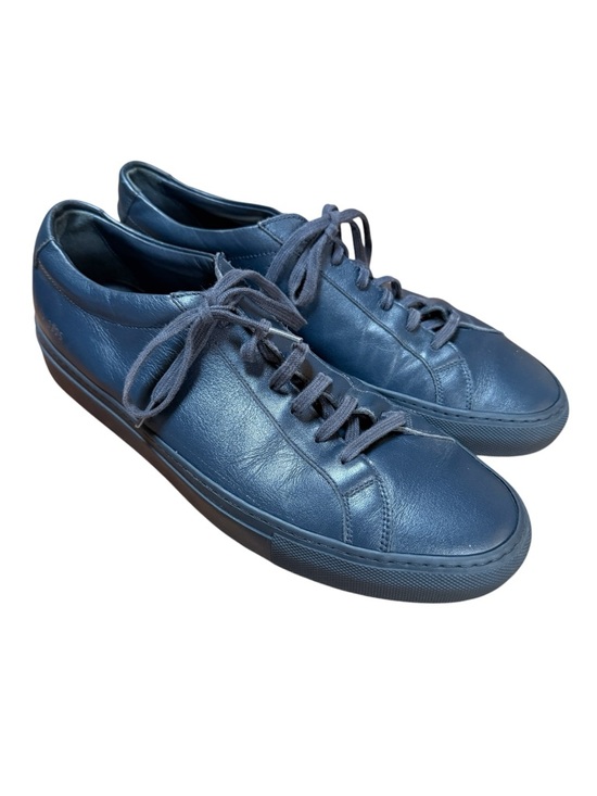 Common Projects Other - Common Projects ORIGINAL ACHILLES LOW Navy Leather Men 43 EU 10 US Made In Italy